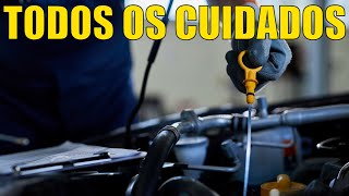 CUIDADO ao trocar óleo no posto de combustível