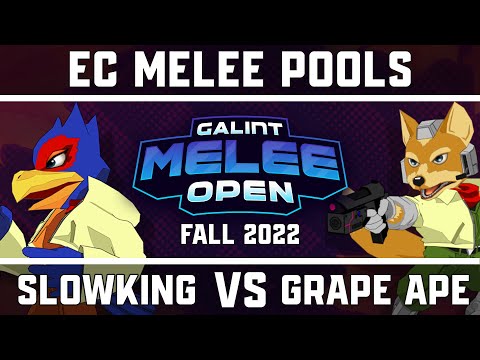 Slowking (Falco) vs grape ape (Fox) - East Coast Melee Pools - GMO Fall '22