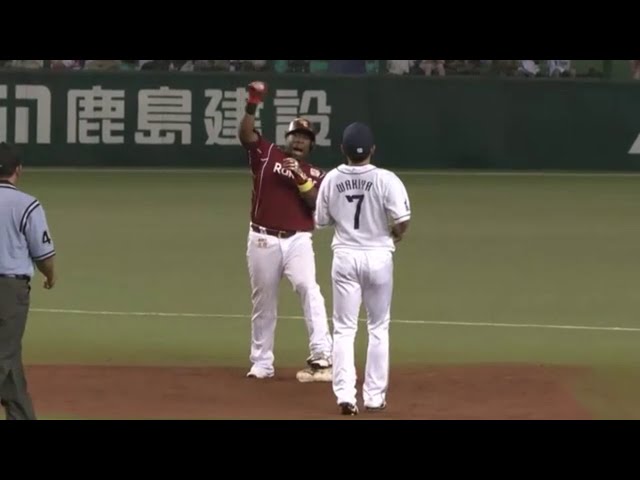 【9回表】代打・ウィーラー大的中!! イーグルス試合を振り出しに!! 2015/7/14 L-E
