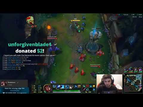 YASSUO Voyboy   Yasuo vs Vayne BOT lane Stream 7.21 Gameplay