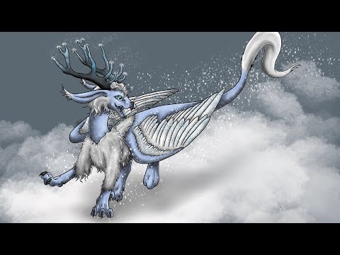 Klaus Winter Dragon Speedpaint