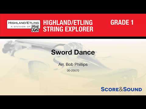 Sword Dance, arr. Bob Phillips – Score & Sound