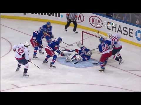 2 Washington Capital goals @ New York Rangers (12/8/13)