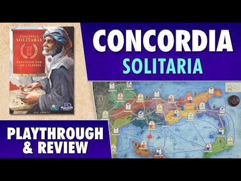 Concordia: Solitaria - Solo Playthrough