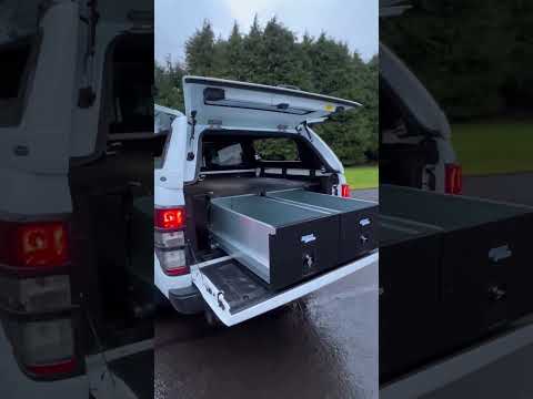 Ford Ranger Wildtrak fitted with Vert-X Hardtop & Load Bed Drawer System!