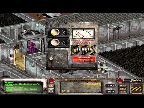 Fallout 2 Unarmed Walkthrough part 35 : Sierra Army Depot (Skynet)