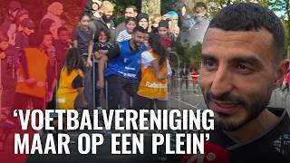 FC Straat geeft wekelijkse voetbaltrainingen op pleintjes