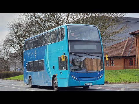 Extremely Sluggish: Route 45 | NK57GXB/7509 - Arriva Northumbria: Dennis Trident 2/ADL Enviro 400