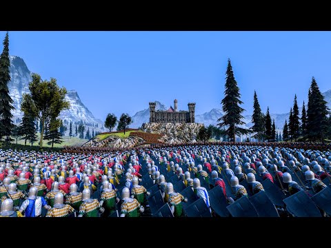 MEDIEVAL ARMY CASTLE SIEGE Ultimate Epic Battle Simulator UEBS