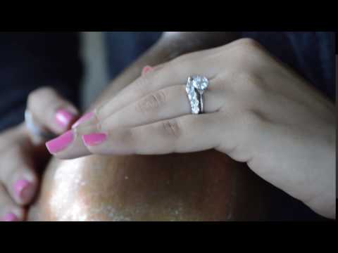 1 CT. Graduated Shared Prong Seven Stone Contour Anniversary Wedding Ring - TwoBirch TB-CR-0050-WG-L