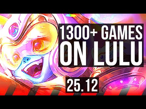LULU vs PANTHEON (TOP) | 30k DMG, 1300+ games, Comeback | KR Challenger | 25.12