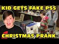 Kid Gets A FAKE PS5 For Christmas Original