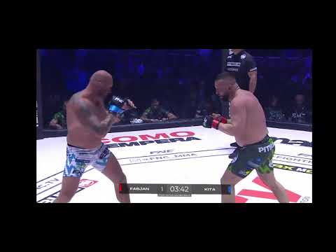 Miran Fabjan vs Kita MMA FNC22 Slovenia / Full fight/ Knock out