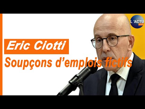 Eric Ciotti : son ex-femme cumulait les emplois à l’Assemblée, à Nice et au département