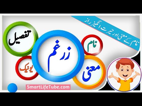 Zargham name meaning in urdu & Hindi (زرغم) | Zargham naam ka matlab kya hai | islamic name Meaning
