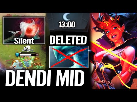 Dendi NEW Meta Min 13 Orchid Malevolence - 100% Nobody Can Escape Dota 2