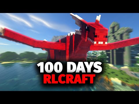 I Spent 100 Days in RLCraft and Here's What Happened Video