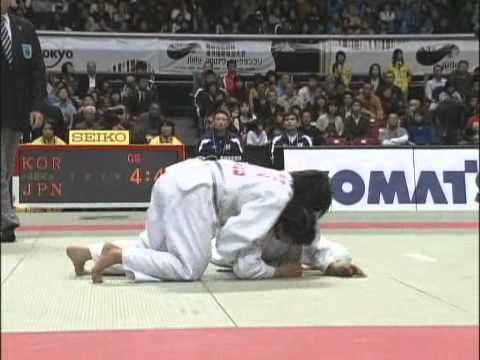 JUDO 2007 Jigoro Kano Cup: Young-Ran Kim (KOR) - Haruna Asami (JPN)