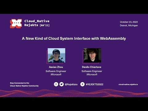 A New Kind of Cloud Native Interface with WebAssembly (SpiderLightning)