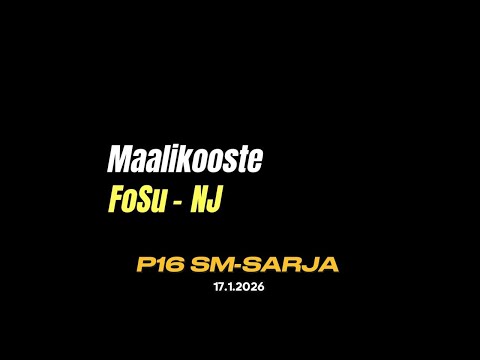 Maalikooste: FoSu - NJ (P16 SM-SARJA)