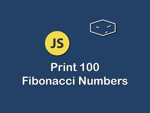Learn print 100 fibonacci numbers in javascript - Mind Luster