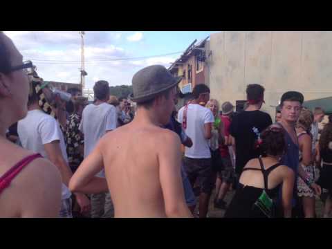 Street party at boomtown 2013