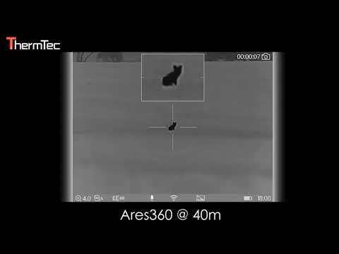 El mejor visor térmico Thermeye ThermTec Ares  // the best thermal riflescopes kills shoot