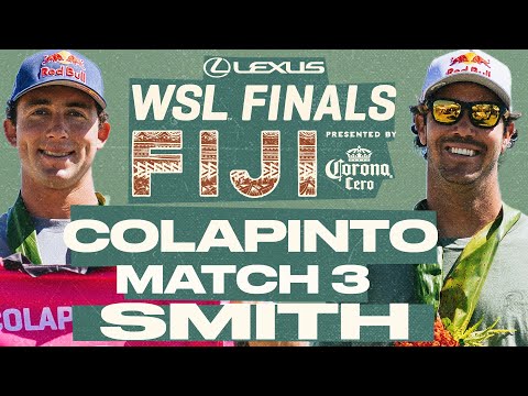 Griffin Colapinto vs Jordy Smith | Lexus WSL Finals Fiji pres by Corona Cero - Match 3