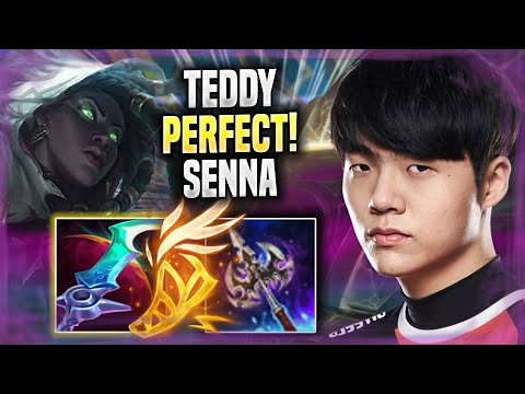 TEDDY PERFECT GAME WITH SENNA! - KDF Teddy Plays Senna ADC vs Viktor! | Season 2022