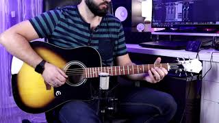 Video thumbnail for Epiphone DR 100 - Guitar Demo by Artyom Reborn