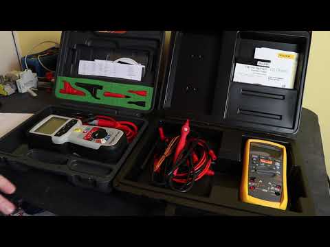 Insulation Tester Comparison - Megger MIT420/2 vs Fluke 1587FC