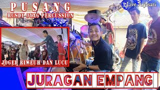 Download lagu JOGED RIWEUH TAPI KOCAK ! ! ! JURAGAN EMPANG - RUSDY OYAG PERCUSSION ( LIVE ARJASARI) mp3