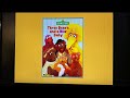 Sesame Street Three Bears And A New Baby DVD Preview