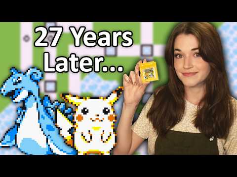 Playing Pokemon Yellow for the First Time in 2026...