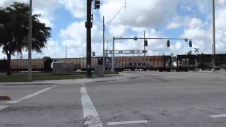 preview picture of video 'CSX K790-31 Across Prospect and Powerline Rd. Exit Sandman'