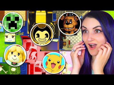 The Sims 4 but Every Room is a Different Video Game