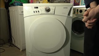 Review of Gorenje Uselogic Steamtech D82426 8kg Condenser tumble dryer