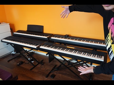 Yamaha P125 vs P45 vs Korg B1 vs Casio CDP230R (don't get the Casio!)