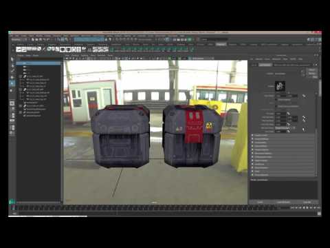 PBR setup for Mental Ray Maya Part 3