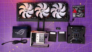 Asus ROG Ryuo IV SLC 360 ARGB setup and wiring guide