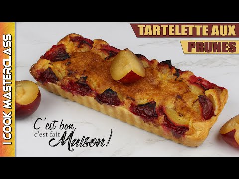 ✅ MA TARTE AUX PRUNES AVEC CREME D'AMANDE ET PATE FEUILLETEE : UNE PURE GOURMANDISE !