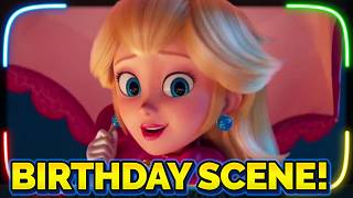 Peach Celebrates Her Birthday Gift in this NEW Mario Galaxy Movie Scene!