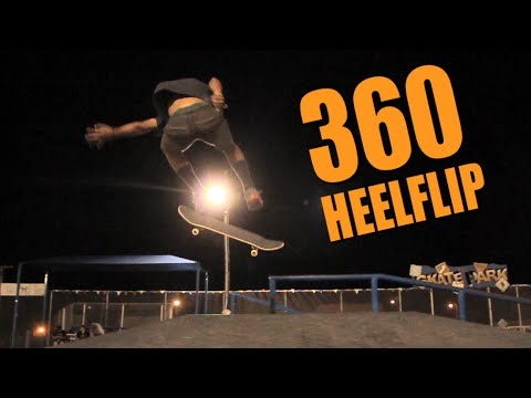 Backside Heelflip 360 Skateboarding