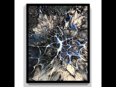 (384) Bloom Technique Pour~ Awesome ~ Acrylic Fluid Painting