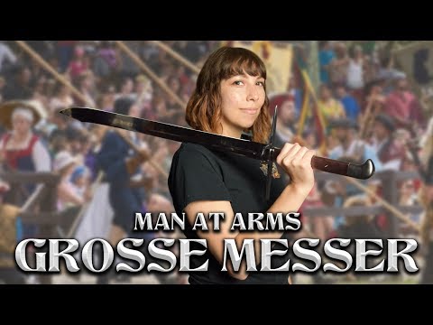 07-88GMSM Man at Arms Grosse Messer by Cold Steel from Medieval Collectibles