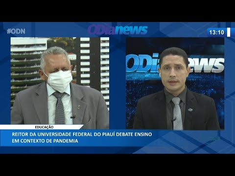 Reitor da UFPI debate ensino em contexto de Pandemia 04 03 2021
