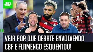 ‘Eu discordo de você, o Flamengo foi o único clube que…’: Debate esquenta