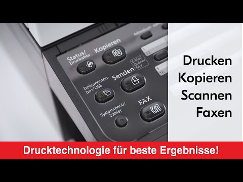 Artikelvideo 1 für KYOCERA ECOSYS MA2100cwfx 4 in 1 Farblaser-Multifunktionsdrucker grau, Artikelnummer 743472