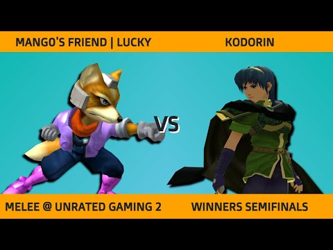 MF | Lucky (Fox) vs. KoDoRiN (Marth) - MUG #2 Winners Semifinals SSBM