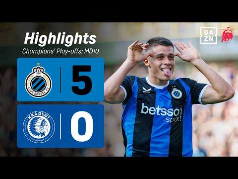 Club Brugge KV Koninklijke Vereniging 5-0 KAA Koninklijke Atletiek Associatie Gent